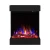 Dammer Chimenea eléctrica – Negro  