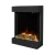 Dammer Chimenea eléctrica – Negro  