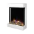 Dammer Chimenea eléctrica – Blanco  