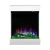 Dammer Chimenea eléctrica – Blanco  