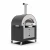 Mesa móvil para horno Alfa Forni Classico 4 pizzas en color negro