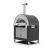 Mesa móvil para horno Alfa Forni Classico 4 pizzas en color negro