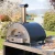 Horno de pizza híbrido Classico 4 Pizzas de Alfa Forni en gris