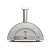 Horno de pizza híbrido Classico 4 Pizzas de Alfa Forni en gris