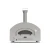 Futuro 2 Pizzas Silver Black - Horno de pizza híbrido Alfa Forni