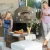 Futuro 2 Pizzas Silver Black - Horno de pizza híbrido Alfa Forni