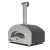 Horno de pizza híbrido Futuro 4 Pizzas Silver Black de Alfa Forni