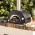 Horno de pizza híbrido Moderno 1 Pizza Gris de Alfa Forni