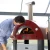 Horno de pizza de leña Alfa Forni Moderno 2 Pizzas rojo