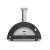 Horno de pizza híbrido Moderno 3 Pizzas de Alfa Forni en color gris