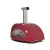 Horno de pizza de leña Alfa Forni Moderno 3 Pizzas rojo