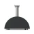 Horno de pizza de leña Moderno 5 Pizzas Alfa Forni gris