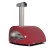 Horno de pizza Alfa Forni Moderno 5 Pizzas rojo para exteriores