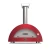 Horno de pizza Alfa Forni Moderno 5 Pizzas rojo para exteriores