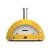 Horno de pizza híbrido Alfa Forni Moderno 5 Pizzas amarillo