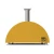Horno de pizza híbrido Alfa Forni Moderno 5 Pizzas amarillo