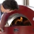 Horno de pizza híbrido Alfa Forni Moderno 3 Pizzas rojo para exteriores