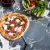 Juego de palas para pizza mediano Alfa Forni en acero inoxidable y negro