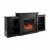 ArtiFlame Fashion AF18 negro – Chimenea eléctrica con mueble