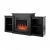 ArtiFlame Fashion AF18 negro – Chimenea eléctrica con mueble