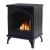 ScandiFlames Austin - Estufa bioetanol de diseño tradicional en color negro