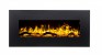 Estufa con diseño exclusivo Avon negro chimenea eléctrica