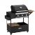 Mesa Barbacoa de Le Maître en madera y acero negro