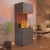 Chimenea híbrida Beethoven – Gris