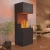 Chimenea híbrida Beethoven – Negro  