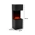 Chimenea híbrida Beethoven – Negro  