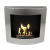 Chimenea bioetanol curvada de pared en acero inoxidable de ScandiFlames