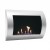 Chimenea de bioetanol Ocean de ScandiFlames montada en la pared