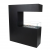 XL Chimenea de bioetanol de ScandiFlames en negro
