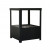 Chimenea de Bioetanol de Mesa Cuadrada - Negro - ScandiFlames