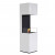 Chimenea de bioetanol independiente blanca de ScandiFlames