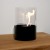 Chimenea de sobremesa redonda negra ScandiFlames
