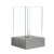 Chimenea de bioetanol Hydro de ScandiFlames con base de acero inoxidable