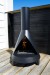 Salem - Chimenea de bioetanol estilo estufa de leña en acero negro de ScandiFlames