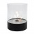 Chimenea de bioetanol Southwark Negro de ScandiFlames