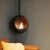 Chimenea de bioetanol montada en el techo en ScandiFlames Edmonton