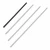 Barra de techo 125 cm negra para chimeneas Ottawa/Halifax de ScandiFlames