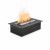 Quemador de bioetanol XS340 EcoSmart en negro y acero inoxidable