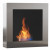 Safretti Cubico BL Chimenea de bioetanol con diseño moderno para el hogar