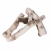 Set de 4 troncos de abedul decorativos de ScandiFlames para biochimeneas