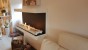 Chimenea de bioetanol de pared ScandiFlames en blanco