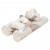 Set de decoración de madera de abedul de 6 piezas