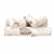 Set de decoración de madera de abedul de 6 piezas