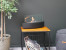 Chimenea de bioetanol de mesa ovalada en negro - ScandiFlames
