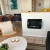 Ocean Chimenea de Bioetanol de Pared Negro ScandiFlames