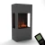 Chimenea híbrida Böll – Gris  